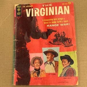The Virginian Comic Book 1963 by Revue Studios 0229